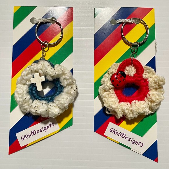 2 Handmade Keychain, Lightweight Charms, Backpack Charms, Gifts under 10 - Picture 15 of 15